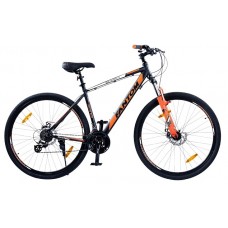 Fantom Superlite Hybrid Bike Black Orange