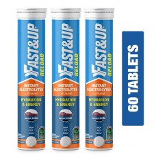 Fast & Up Reload Instant Electrolytes Hydration & Energy Cola Flavour(pack of 3)