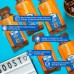 Fast & Up Reload Instant Energy Gel Rapid Absorption Chocolate Bourbon Flavour (Pack of 4)