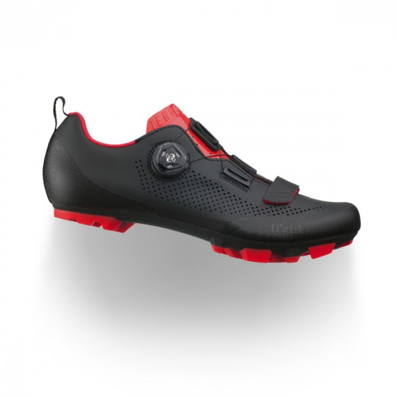 Buy Fizik Terra X5 Cycling Shoes BlackRed Online in india