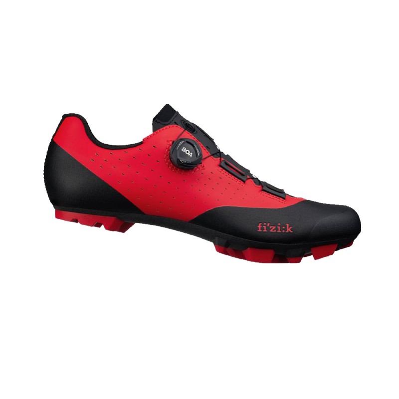 Fizik X3 Vento Overcurve MTB Cycling Shoe Red/Black