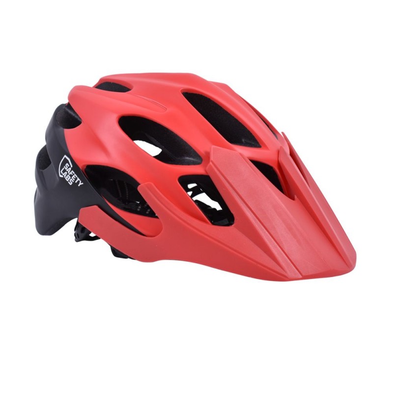 Safety Labs Vox MTB Cycling Helmet Matt Black Red