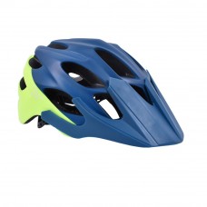 FLR Safety Labs Vox MTB Cycling Helmet Matt Blue Neon Yellow