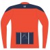 Freewheeling Club Fit Full Sleeve Cycling Jersey Orange