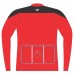 Freewheeling Club Fit Full Sleeve Cycling Jersey Red