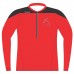 Freewheeling Club Fit Full Sleeve Cycling Jersey Red