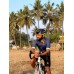 Freewheeling Race Fit Cycling Jersey Deep Blue