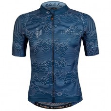 Funkier Rossini Men Pro Short Sleeve Jersey Blue