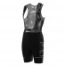 Funkier Warehouse Elite Men Bib Short Black/Grey