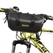 Golden Riders Handlebar Basket Bag Black