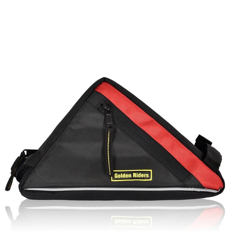 Golden Riders Triangular Frame Accessory Bag Black