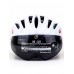 GVR 203V Solid Cycling Helmet With Visior White