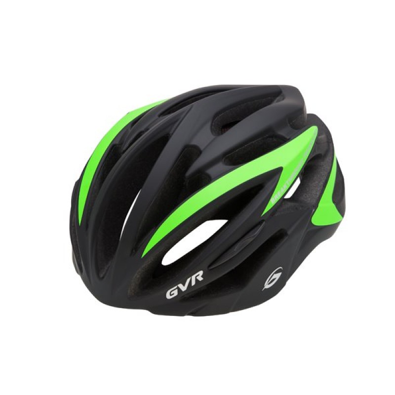 GVR G307V Mold Adult Cycling Unisex Helmet Mat Green