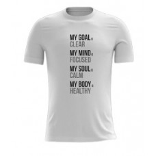 HSR Re-Active Men Goal Tees Pearl White PF8