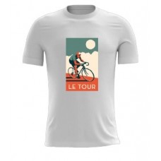 HSR Re-Active Men Le Tour Tees Pearl White PF13