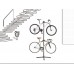 Ibera Adjustable Bicycle Stand ST9