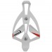 Ibera Aluminium Bottle Cage BC-14 White-Red