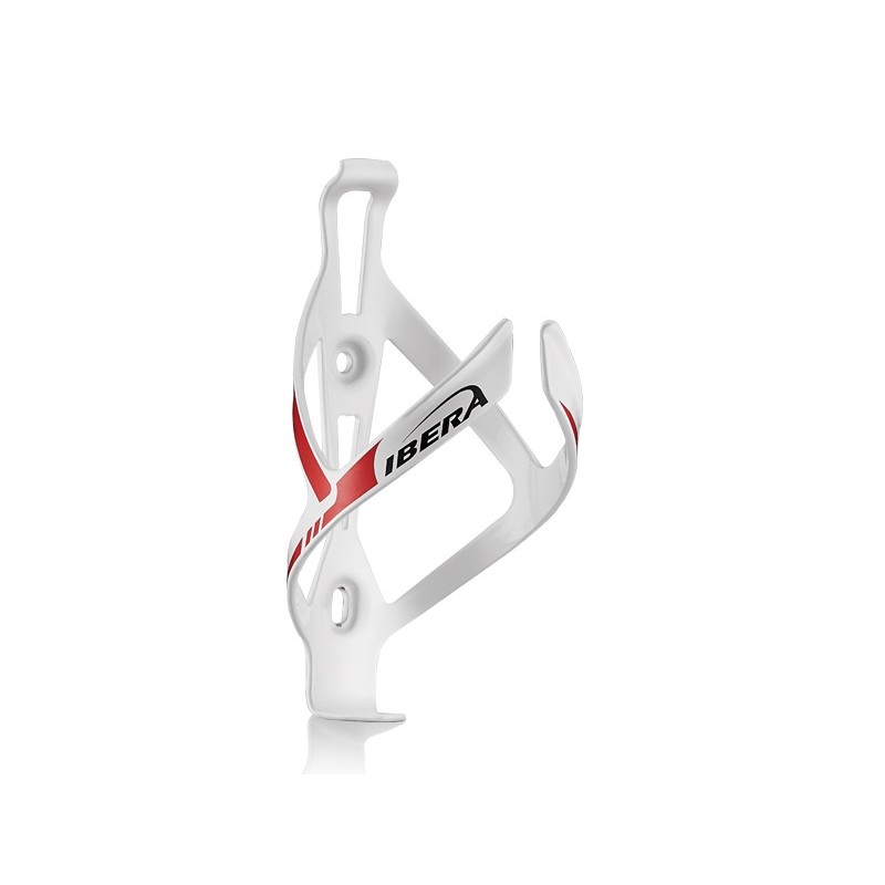 Ibera Aluminium Bottle Cage White IB-BC14