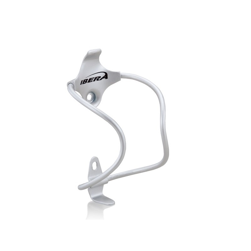 Ibera Aluminium Bottle Cage White IB-BC6