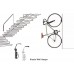 Ibera Bicycle Wall Hanger IB-ST3 Silver