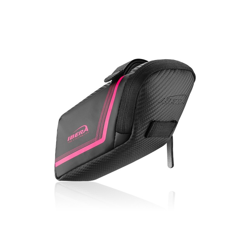 Ibera Seatpak Medium Saddle Bag Pink Ib-SB16