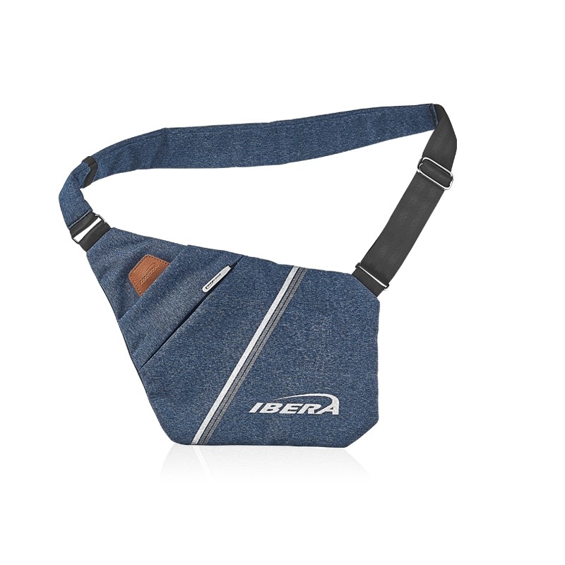 Ibera Slimline Sling Bag Blue IB-SF2