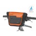 Ibera Waterproof Handlebar Bag Orange HB9