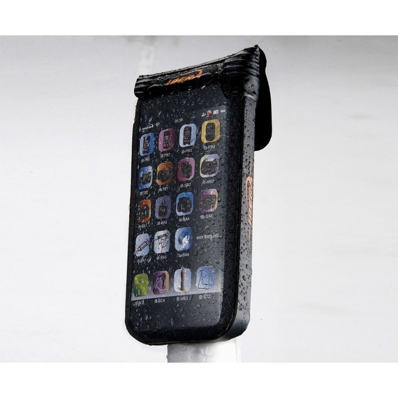 Ibera Waterproof iPhone 5 Case 3.5-4 inch Black IB-PB11Q4