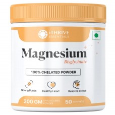Ithrive Magnesium Bisglycinate unflavored powder -  200 grams 