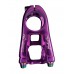 KRSEC Short Bar Stem 31.8mm 50mm Aluminum Alloy for 1-1/8" MTB/Road Bike Fork Purple