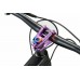 KRSEC Short Bar Stem 31.8mm 50mm Aluminum Alloy for 1-1/8" MTB/Road Bike Fork Purple