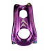 KRSEC Short Bar Stem 31.8mm 50mm Aluminum Alloy for 1-1/8" MTB/Road Bike Fork Purple