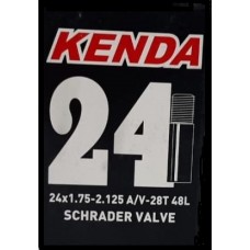 Kenda (24x1.75/2.125) Schrader Valve 48mm Cycle Tube