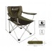 Kingcamp Aluminium Folding Chair Black/Green Stripes KC3803