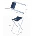 Kingcamp Aluminium Folding Stool Blue KC3836