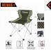 Kingcamp Compact Chair L Green Stripes KC3801