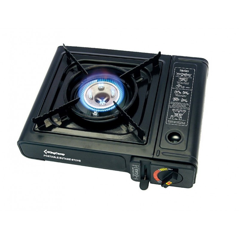Kingcamp Gas Stove Black KA2933