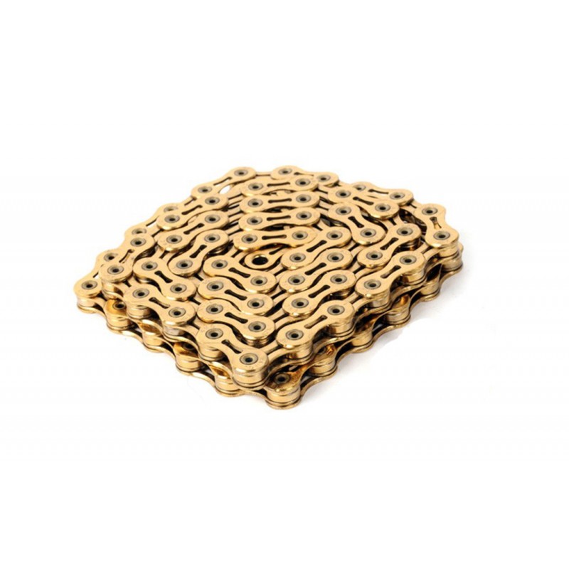 KMC 10 Speed X10sl Cycle Chain Gold