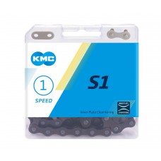 KMC S1 Bike Chain Single Speed Brown