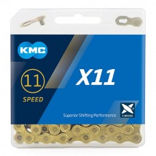 KMC X11 Cycle Chain Gold (11 Speed)