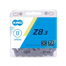KMC Z8.3 Bike Chain 8 Speed Grey Grey