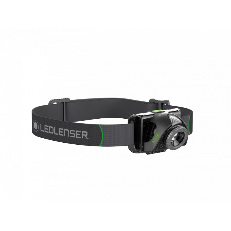 LED Lenser MH6 Rechargeable Head Lamp Black