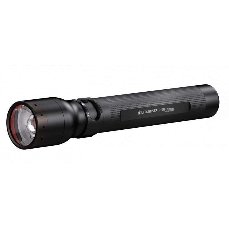 LED Lenser P17R Core Rechargeable Flash Light Black