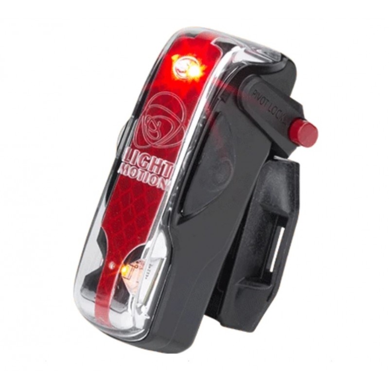 Light & Motion VIS 180 Pro Bike Tail Light Black Raven