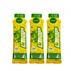 Leap Perfomance Booster & Recovery Energy Gel Caramel Flavour (Pack Of 3)