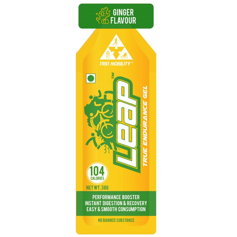 Leap Perfomance Booster & Recovery Energy Gel Ginger Flavour