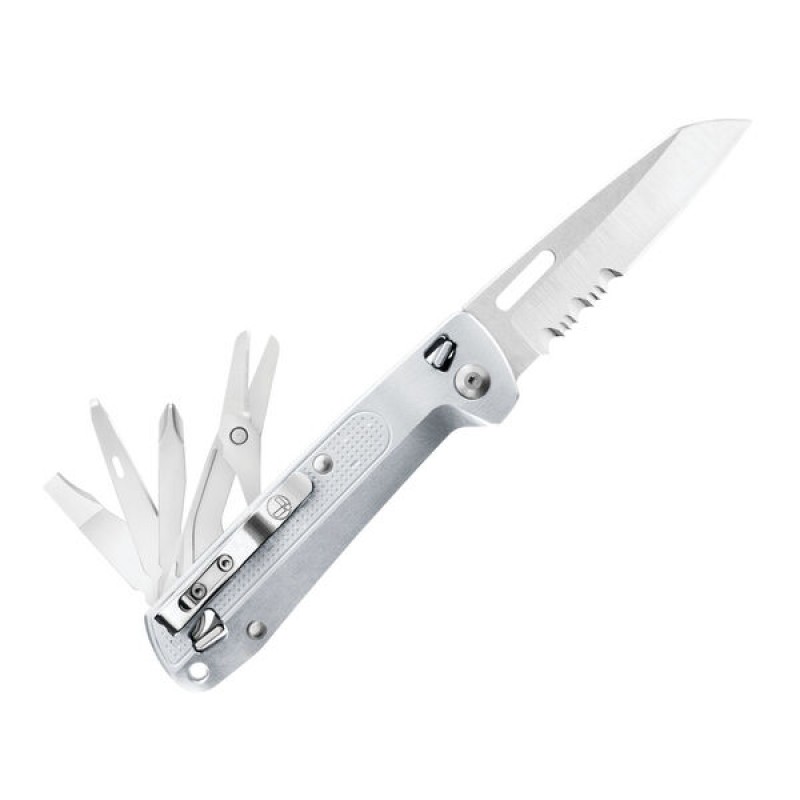 Leatherman Free K4X 9-In-1 Multifunction Tool Silver