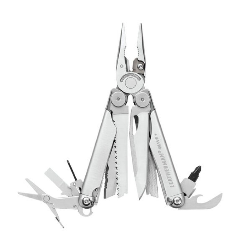 Leatherman Wave Plus 18-In-1 Multitool Stainless Steel