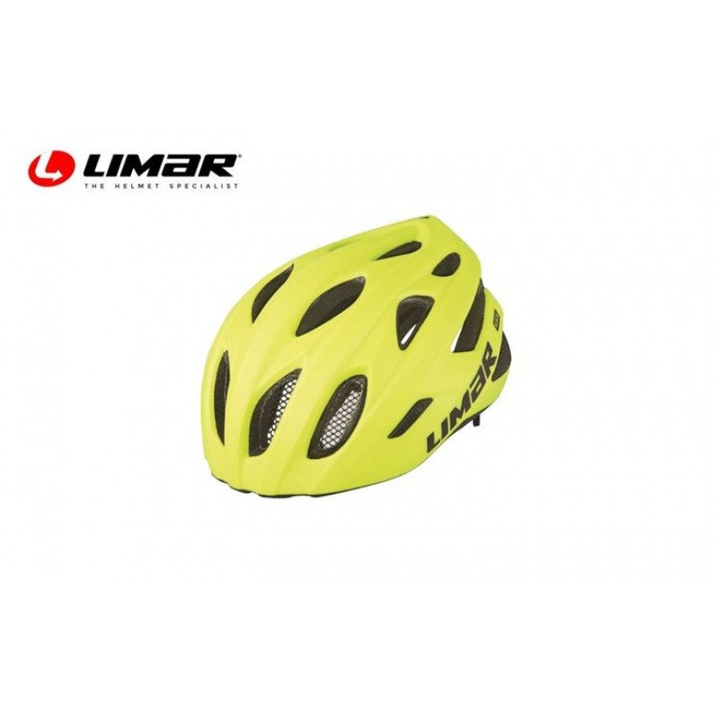 Limar 555 Road Cycling Helmet Matt Yellow