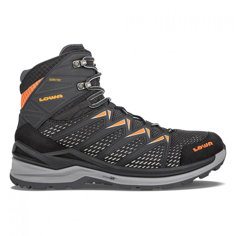 Lowa Innox Pro GTX Mid Hiking Shoe (Schwarz/Orange)